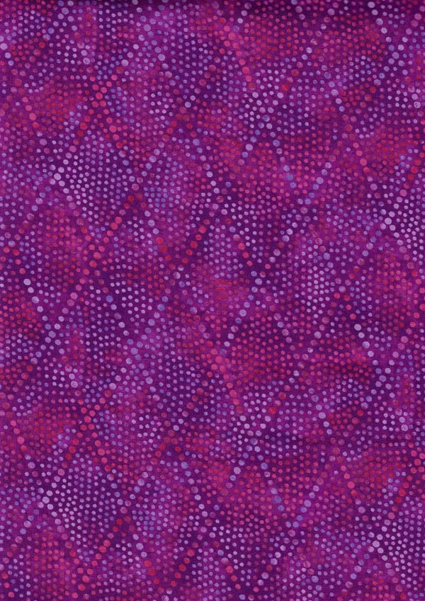 Diamond Dots Fuchsia Trykte Stoffer Kirstens Quiltshop