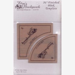 Drunkards Path (3 1/2'' blok)