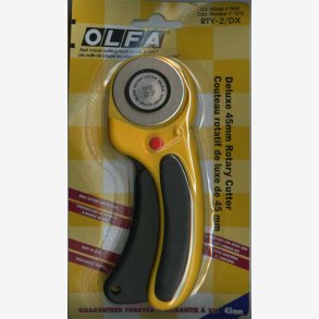 Rulleskrer - 45 mm Olfa Ergonomisk