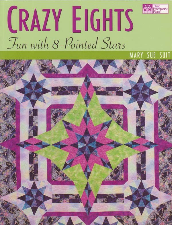Crazy Eight Alle bøger Kirstens patchwork, quilt, stof