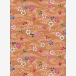 Blger og blomster p gylden