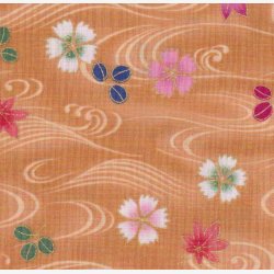 Blger og blomster p gylden