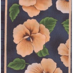 Blomsterstriber p blsort