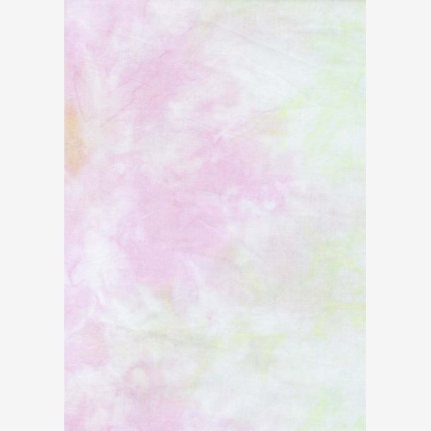 Lys grn/beige/rosa batik