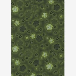 Stiliserede blomster p grn