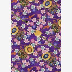 Snurretoppe og guitarer p lilla