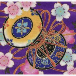 Snurretoppe og guitarer p lilla