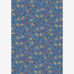 Sm blomster p bl struktur