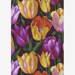 Tulipaner - lilla/gylden