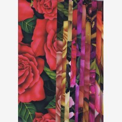 Blomsterstoffer og mnster til 'Blomstervinduer'