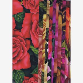 Blomsterstoffer og mnster til 'Blomstervinduer'