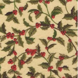 Kristtjrn p creme (flonel)