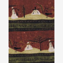 Striber med snemnd (flonel)