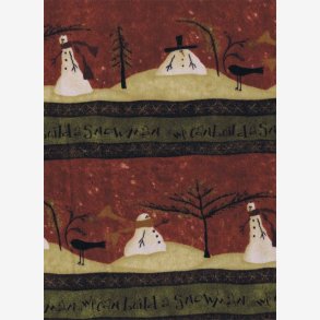 Striber med snemnd (flonel)