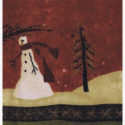 Striber med snemnd (flonel)