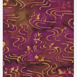 Blgelinier p lilla/brun (batik)