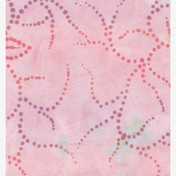 Stiliserede blomster p lys rosa