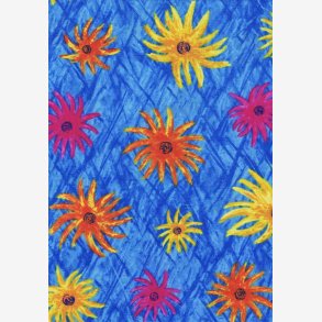 Blomster p bl baggrund