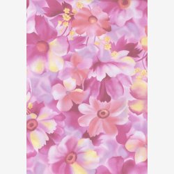 Pink blomster p lyslilla