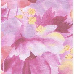 Pink blomster p lyslilla