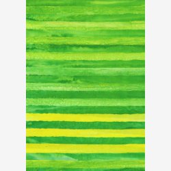 Elementals - Gule og grnne striber - batik