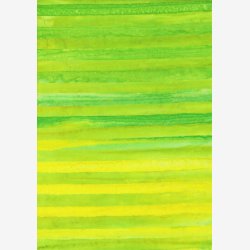 Elementals - Gule og grnne striber - batik
