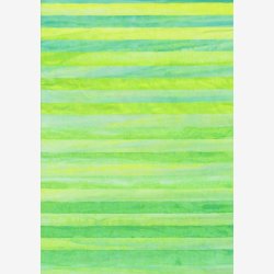 Elementals - Turkisgrnne og gule striber - batik