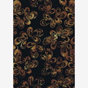 Brune 'blade' p sort (batik)