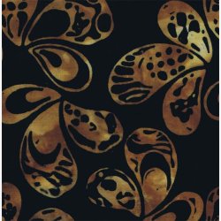 Brune 'blade' p sort (batik)