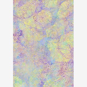 Gule fjer p multifarvet baggrund