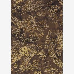 Lysebrune/beige drager