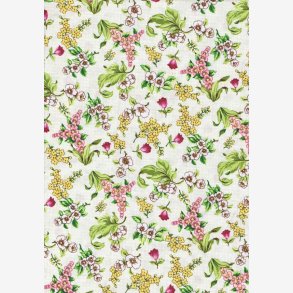 Sm sommerblomster p creme