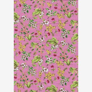 Sm sommerblomster p gammelrosa