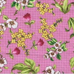 Sm sommerblomster p gammelrosa