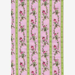 Blomsterranker i striber