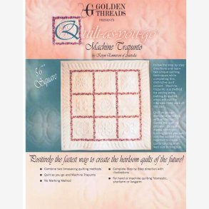 Trapunto - Quilt as you go Packet