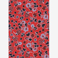 Gr/mrkerde blomster p rd