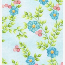 Blomsterkviste p lys turkis