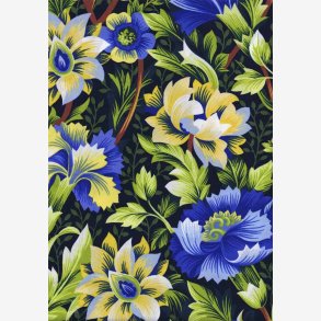 Store fantasiblomster - gul/bl