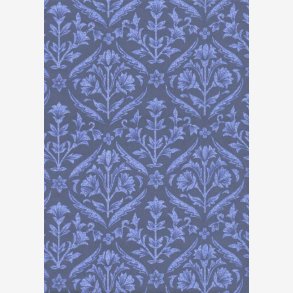 Lys bl damask mnster p marinebl