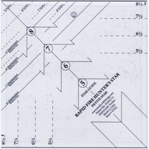 Hunter's star skabelon, lille (5-8 blokke)