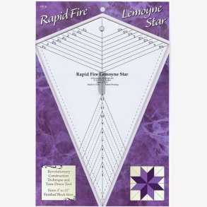 Lemoyne Star - skabelon (10 strrelser)