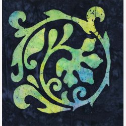 Motiver i pastelfarver til bort (batik)