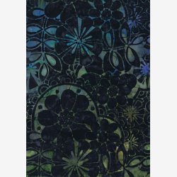 Bl/grn/turkis mnster p midnatsbl