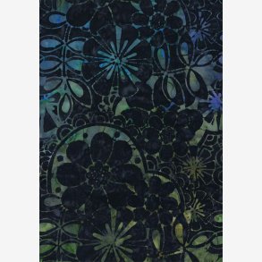 Bl/grn/turkis mnster p midnatsbl