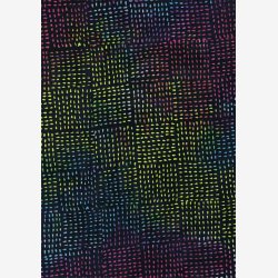 Multifarvede fr p sort 