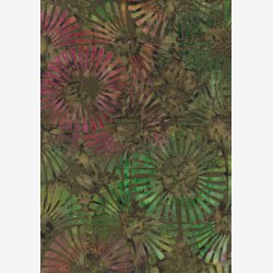 Solsikker p vissengrn (265 cm bredt)