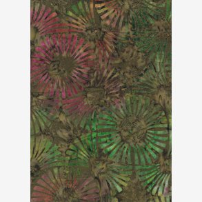 Solsikker p vissengrn (265 cm bredt)