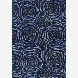 Lysebl 'fr' p mrk bl baggrund