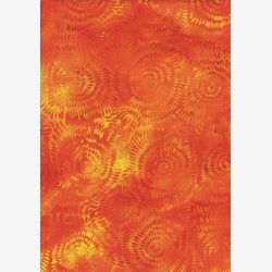 Orange/gul tone-i-tone (batik)